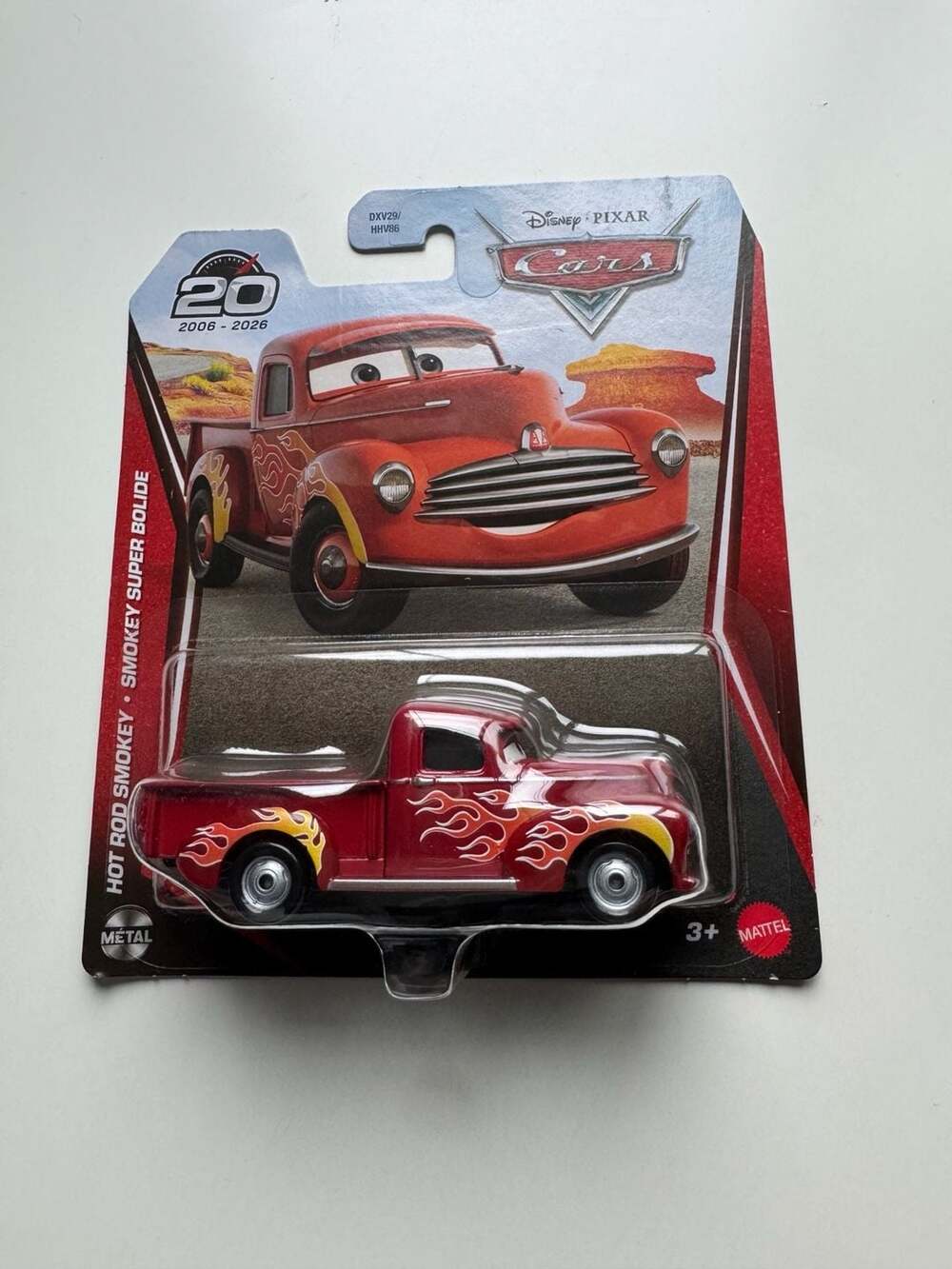 Mattel Disney Pixar Cars Hot Rod Smokey Diecast Car